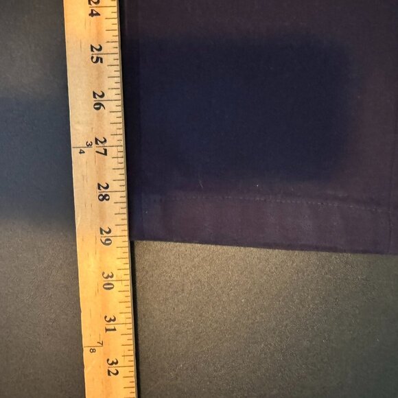 Uniqlo Men's Navy Blue Flat Front Chino Pants, Size 32x34 - Picture 5 of 5